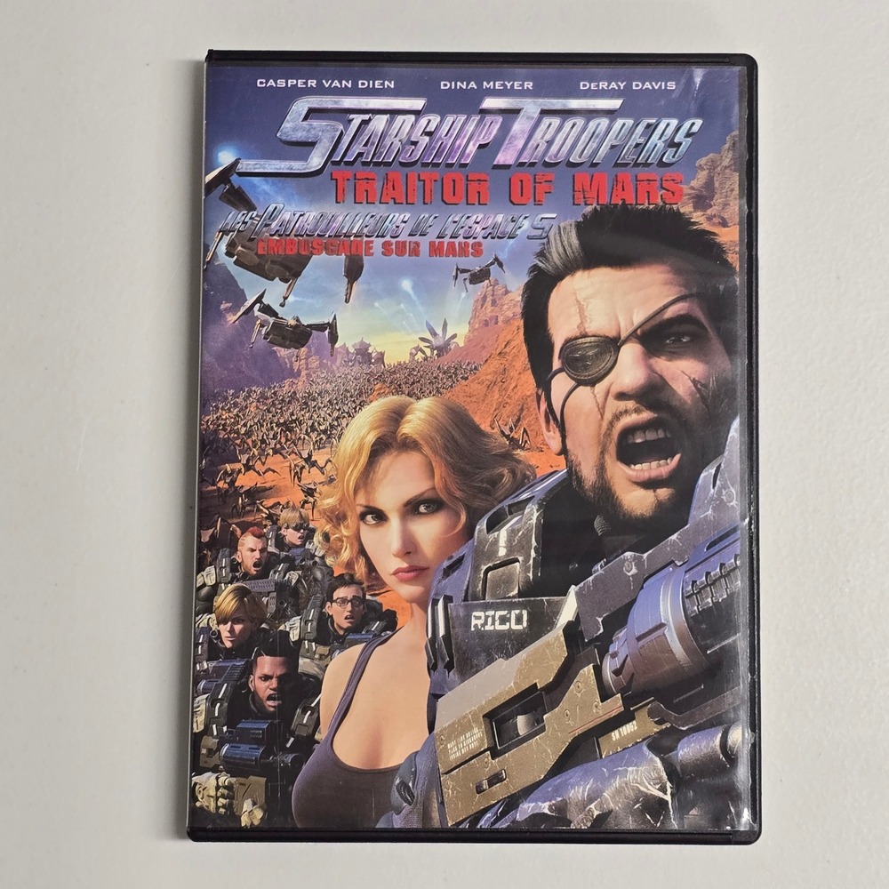 Starship Troopers Traitor of Mars DVD Sci-Fi Action‎ Casper Van Dien Dina Meyer